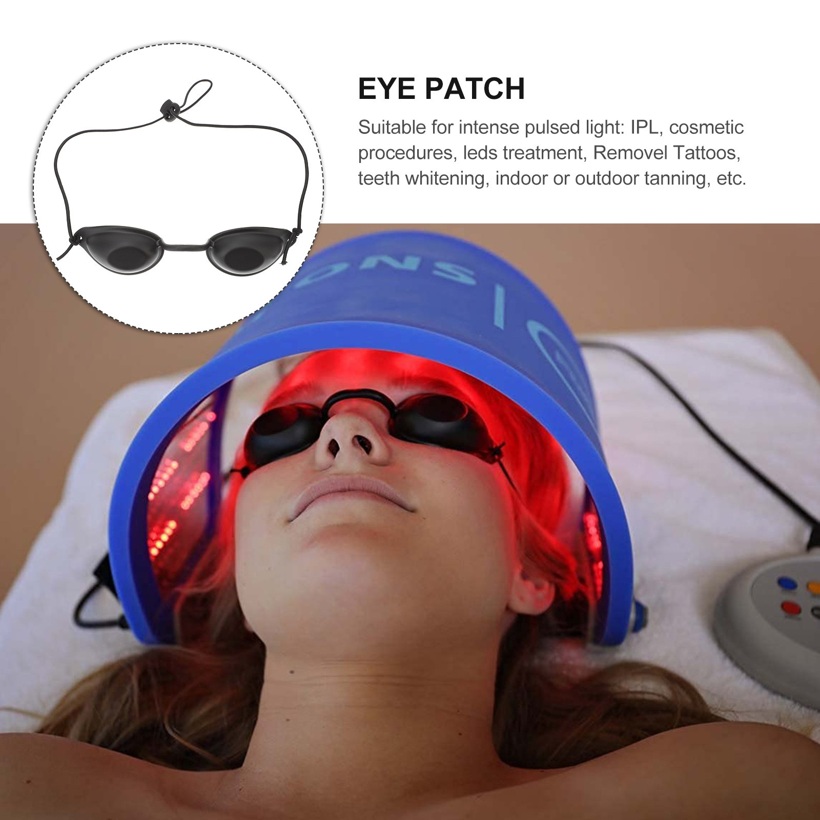 Safety Goggles Ipl Eye Patch R - Light Therapy Glasses recensie en prijs
