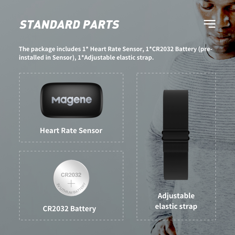 Magene H64 Heart Rate Monitor  - Breath Rate Monitor recensie en prijs