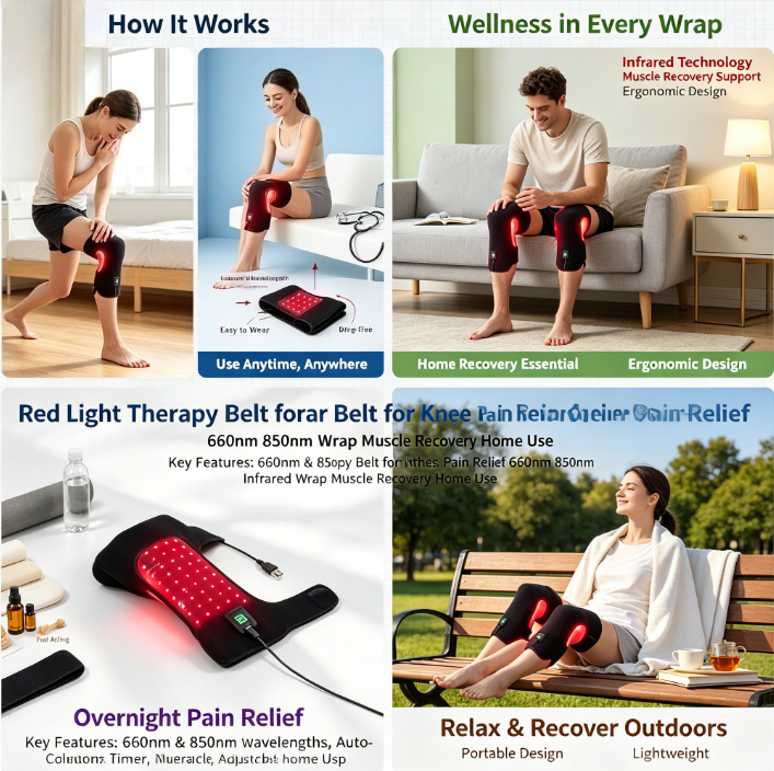 Smart Timer Red Light Therapy  - Smart Knee Wrap recensie en prijs