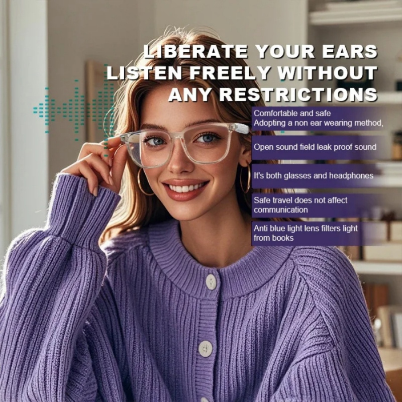 1 pair AI smart glasses Blueto - Smart Glasses Lens recensie en prijs