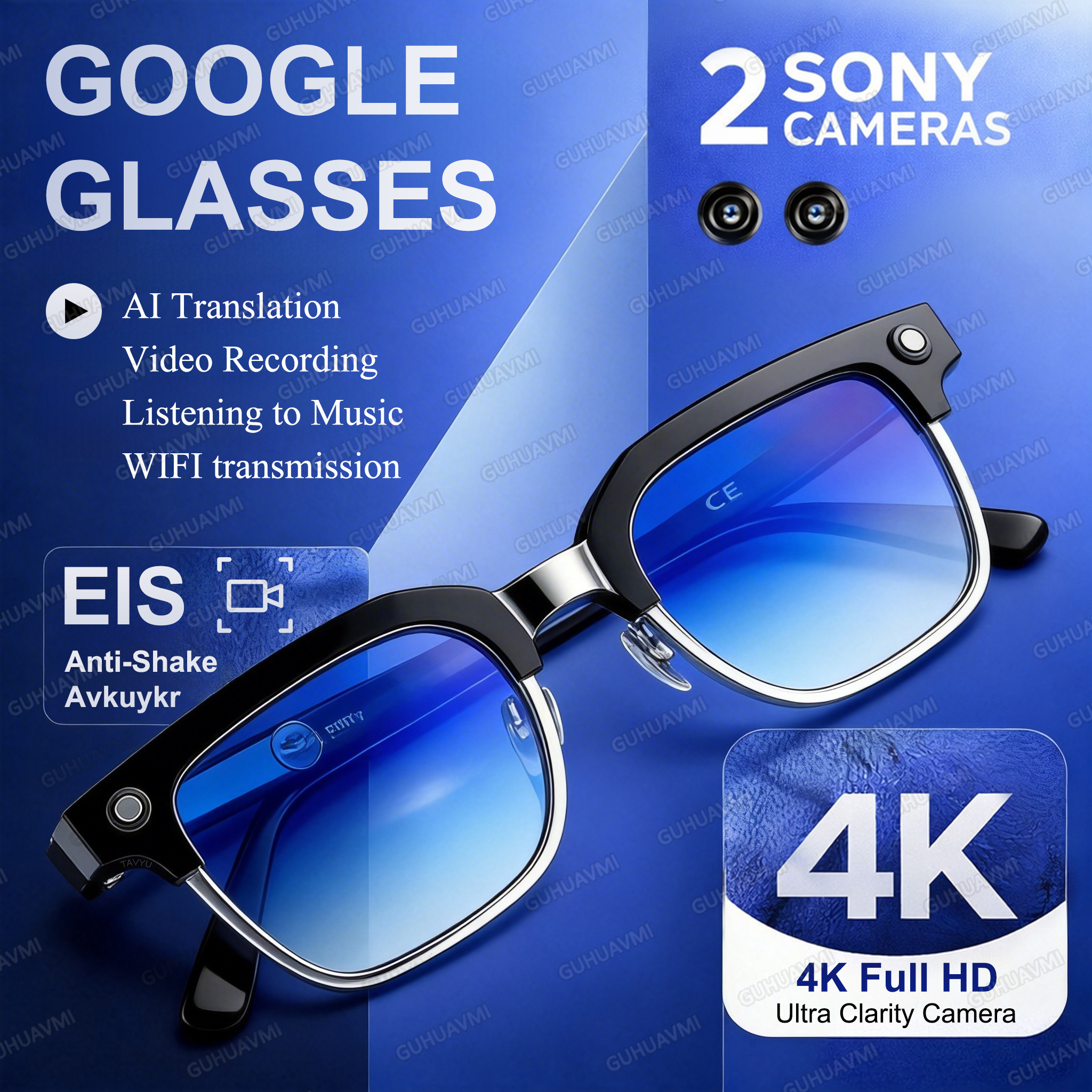 2026 World Premiere 4K HD Came - Smart Glasses Lens recensie en prijs