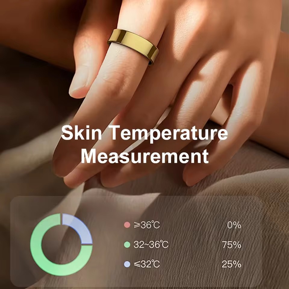 R09 Smart Ring Men Women with  - Temperature Ring Skin recensie en prijs