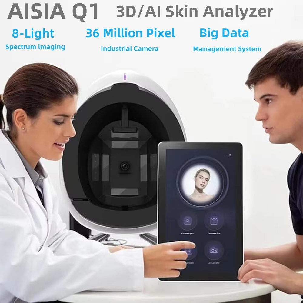 AISIA Q1 3D AI Facial Skin Ana - Galvanic Skin Sensor recensie en prijs