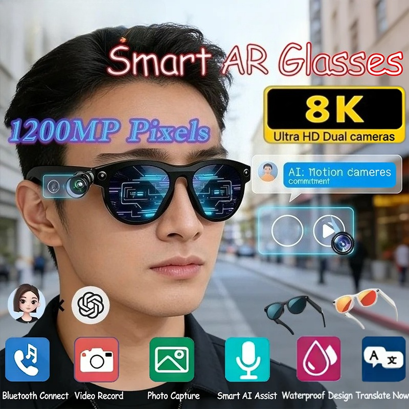 8KHD Smart AI Glasses Color Ch - Smart Glasses Lens recensie en prijs