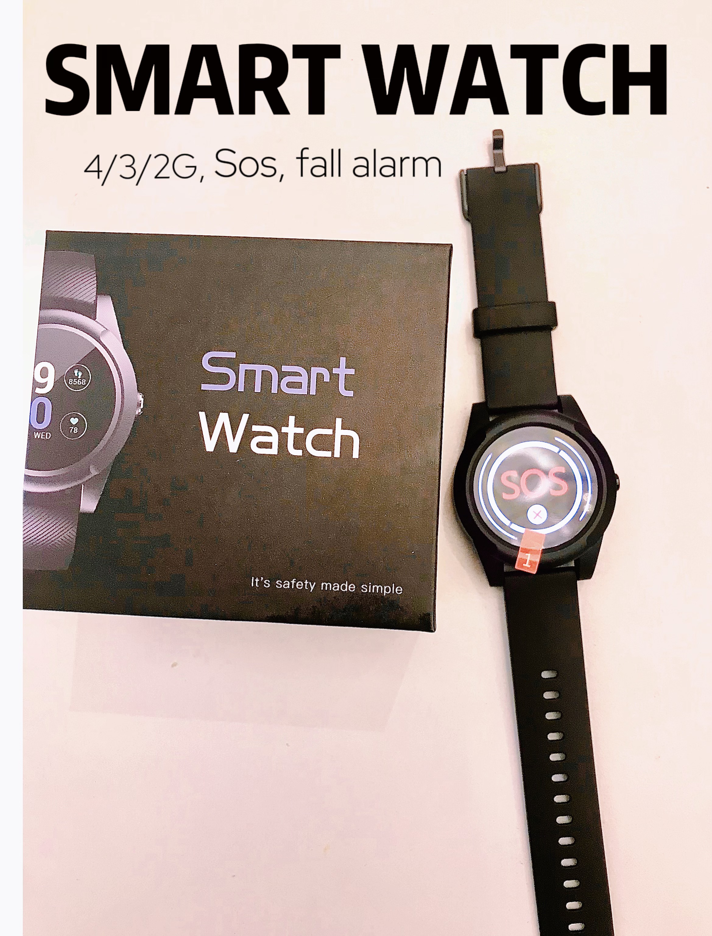 Singapore Seniors Phone Plan E - Fall Detection Watch recensie en prijs