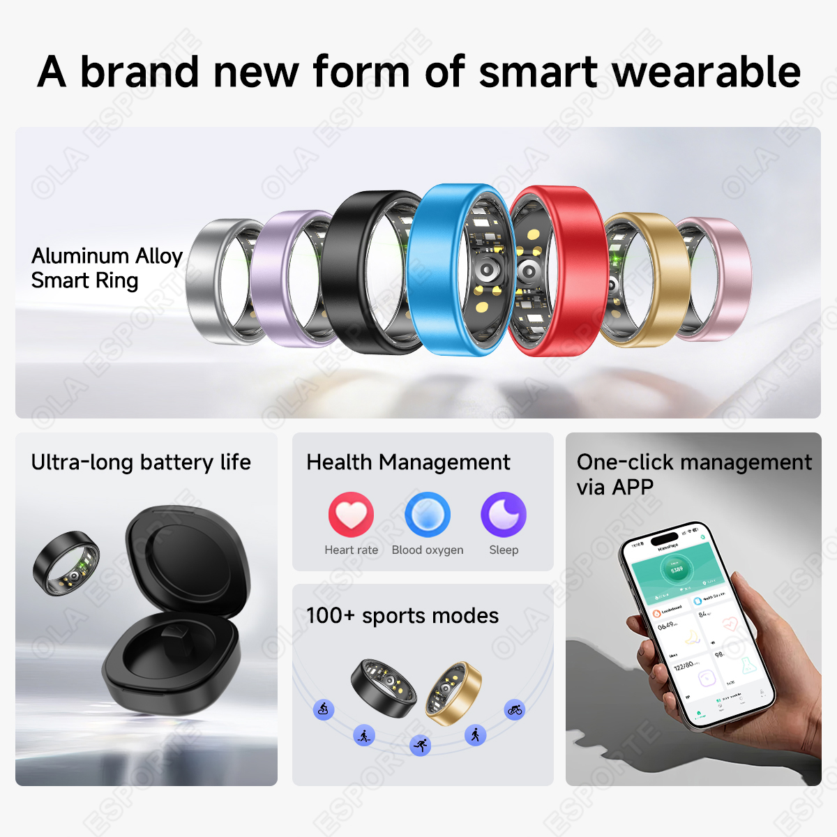 New R09 Smart Ring Men Women w - Temperature Ring Skin recensie en prijs