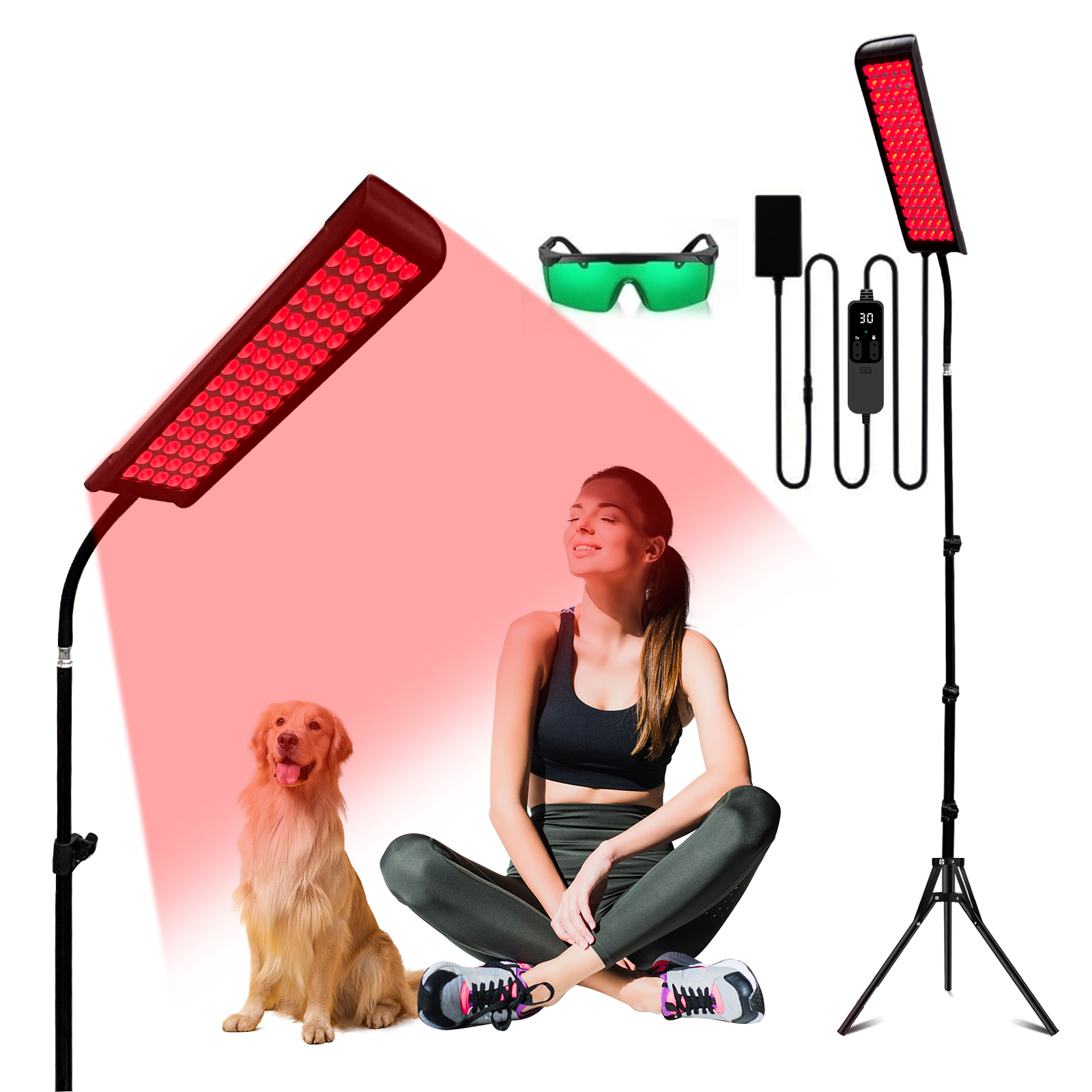 Red Light Therapy Panel Lamp L - Galvanic Skin Sensor recensie en prijs