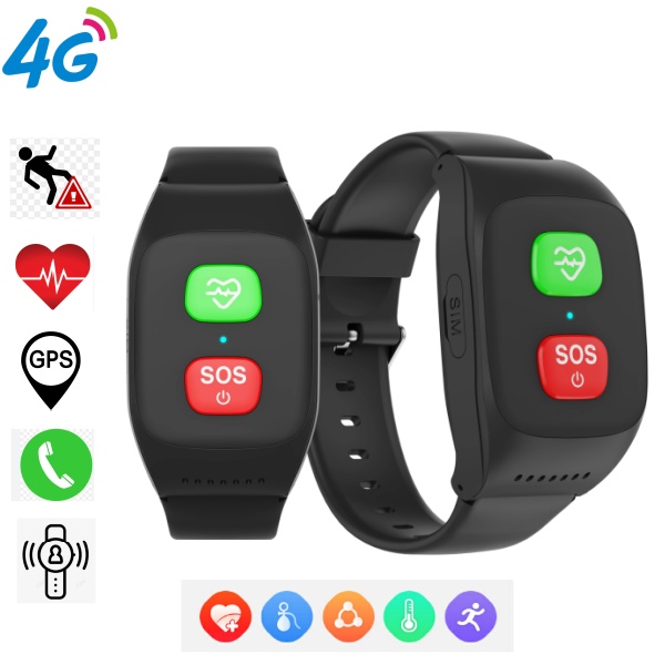 Fall Detection 4G Elderly Smar - Fall Detection Watch recensie en prijs