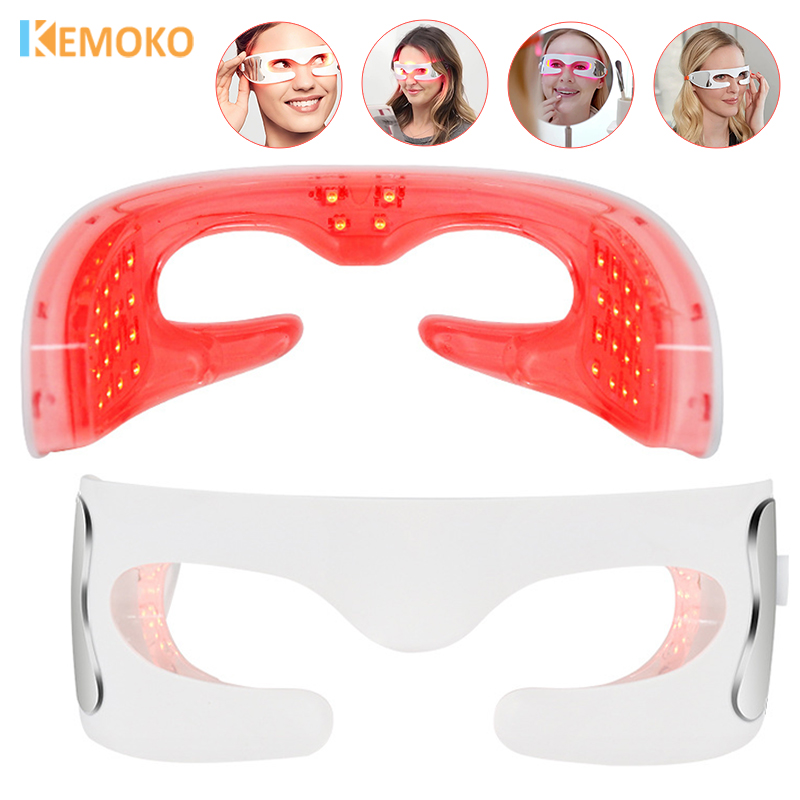 Red Light Theraphy Eye Massage - Light Therapy Glasses recensie en prijs