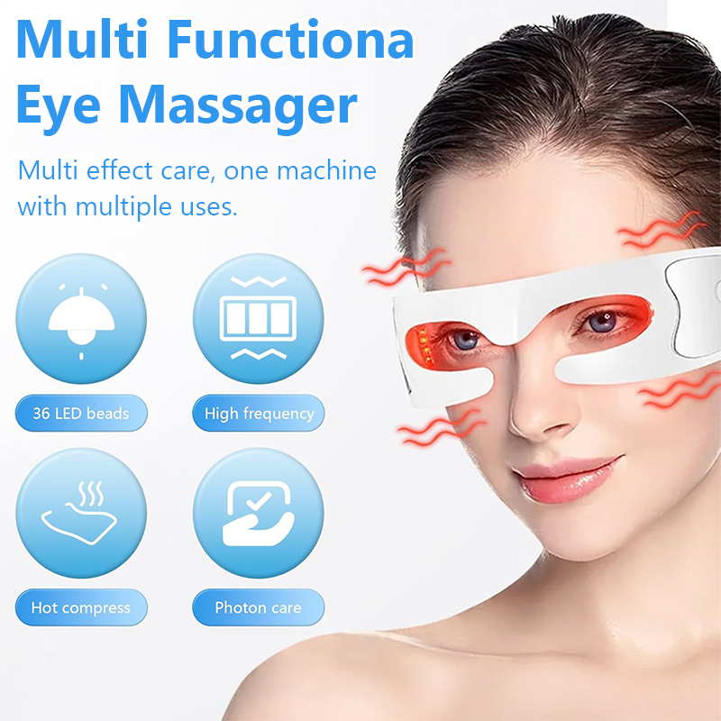 Red Light Theraphy Eye Massage - Light Therapy Glasses recensie en prijs