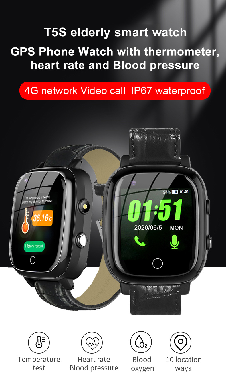Elderly Smart Watch For Old Pe - Fall Detection Watch recensie en prijs
