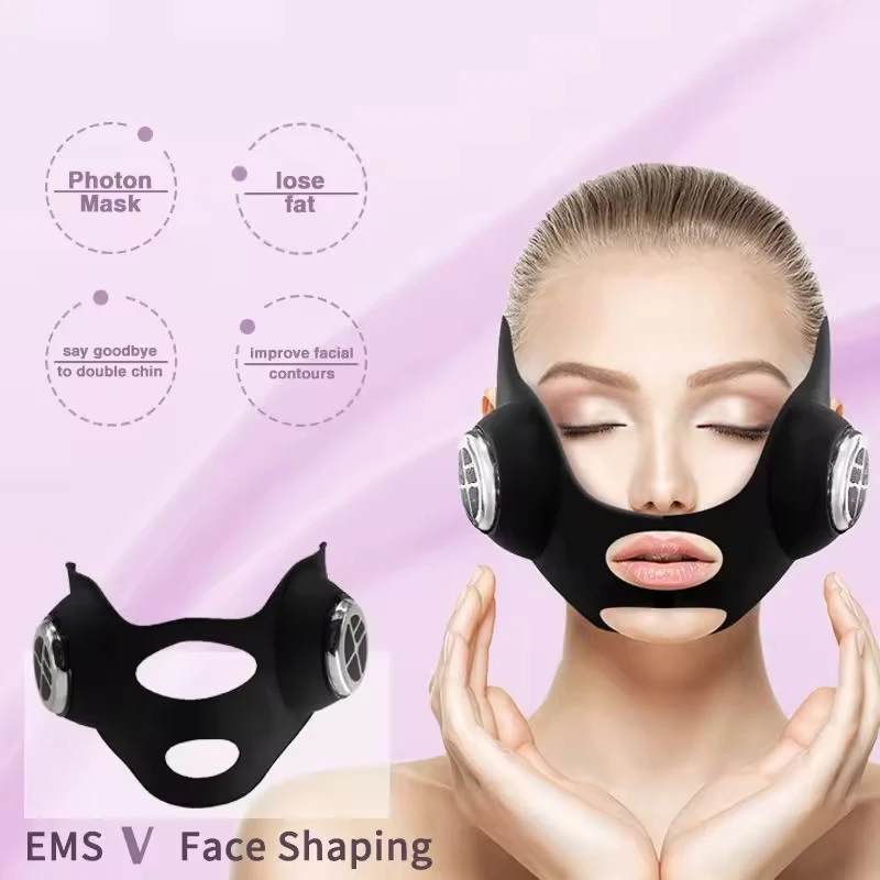 V Face Lifting EMS Facial Mask - Galvanic Skin Sensor recensie en prijs