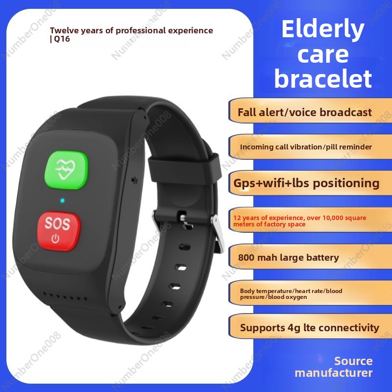 4G Smart Watch for Elderly, GP - Fall Detection Watch recensie en prijs