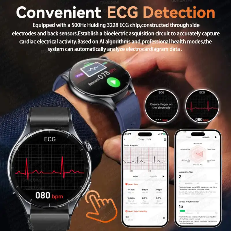 ECG Health Diagnosis Smart Wat - Fatigue Band Monitor recensie en prijs